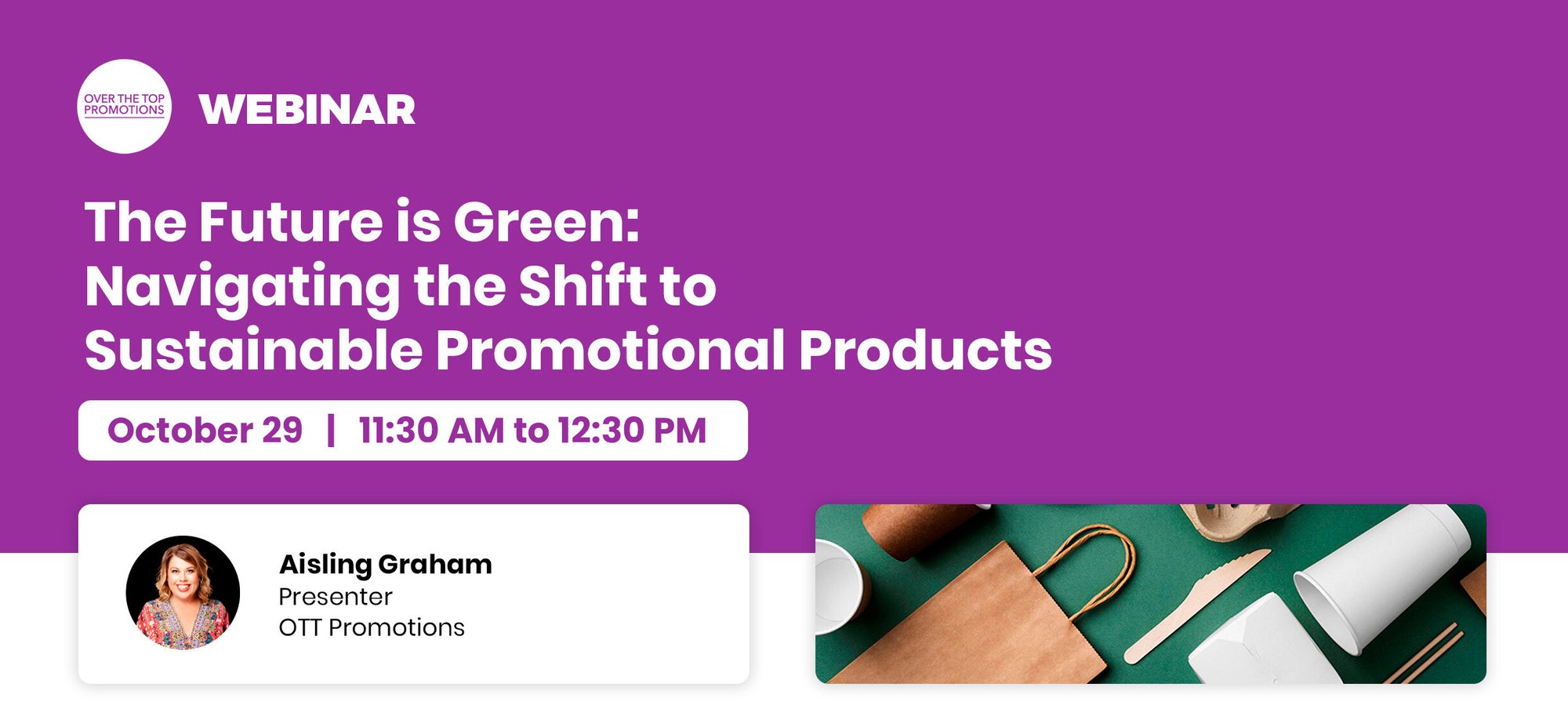 The Future is Green: Navigating the Shift to Sustainable Promotional Products